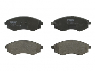 Купить GDB3211 TRW Тормозные колодки передние Карандо (2.0, 2.3, 2.9, 3.2) с звуковым предупреждением износа